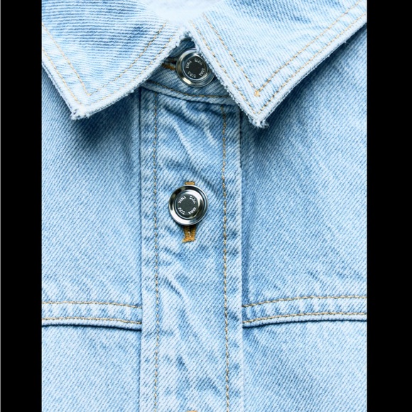 PATCHWORK Z1975 DENIM MINI DRESS - Picture 14 of 16